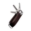 Organizador de llaves Orbitkey Pro de piel caoba