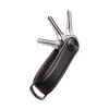 Orbitkey Organizador de Llaves Pro Piel Negro Obsidiana