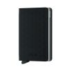 Secrid Slimwallet Negro Óptico Titanio