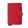 Secrid Twinwallet de piel Original rojo