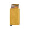 Secrid Slimwallet de piel amarillo vintage