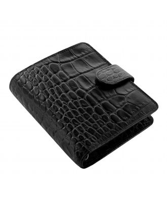 Filofax Classic Pocket Croc Ébano