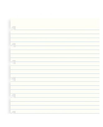 Filofax Notebook Recambio A5 blanco rayado
