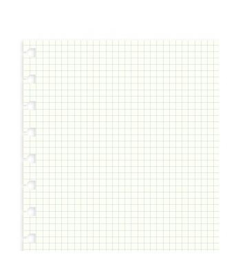 Filofax Notebook Recambio A5 blanco a cuadros