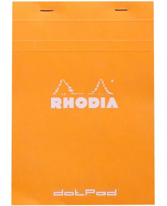 Libreta Rhodia A5 No. 16 Cuadrícula de puntos Naranja