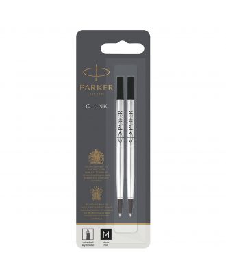 Recambio Parker Roller Negro Medio (2 uds.)