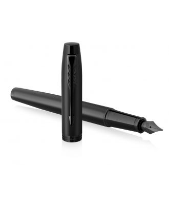 Parker IM Pluma estilográfica Achromatic Matte Black