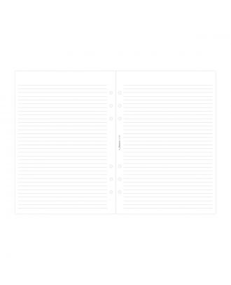 Filofax Filler A5 Blanco Forrado
