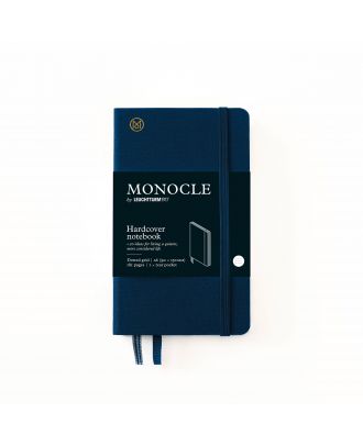 Monocle by Leuchtturm1917 Cuaderno A6 de tapa dura azul marino con puntos