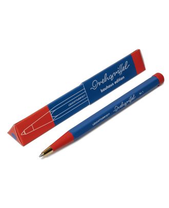 Leuchtturm1917 Drehgriffel Bauhaus Edition Bolígrafo azul real con punta roja