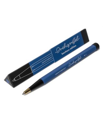 Leuchtturm1917 Drehgriffel Bauhaus Edición Azul Real / Negro Bolígrafo