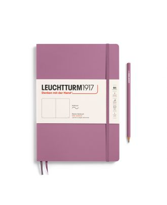 Leuchtturm1917 Cuaderno Composición B5 Tapa blanda Dusty Rose Blanco