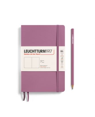 Leuchtturm1917 Cuaderno Slim B6+ Soft Cover Dusty Rose Blanco