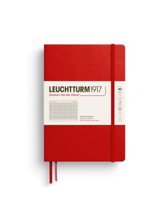 Leuchtturm1917 Cuaderno Medium Cherry Cuadriculado