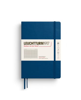 Leuchtturm1917 Cuaderno Medium Indigo Checkered