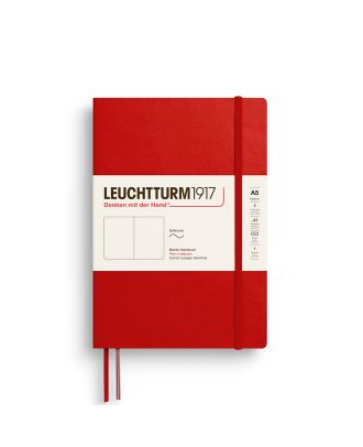Leuchtturm1917 Cuaderno Medium Softcover Cherry Blanco