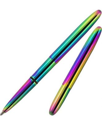 Bolígrafo Fisher Space Bullet Rainbow Titanio