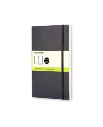 Moleskine Classic Pocket Cuaderno negro con tapa dura, en blanco