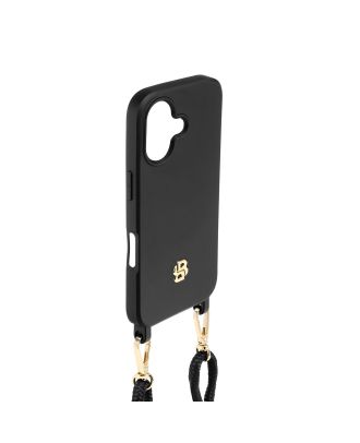 Hugo Boss Funda Double B Black & Gold para iPhone 17