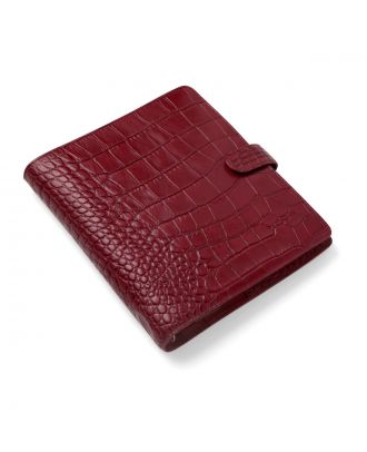Filofax Classic A5 Croc Cherry