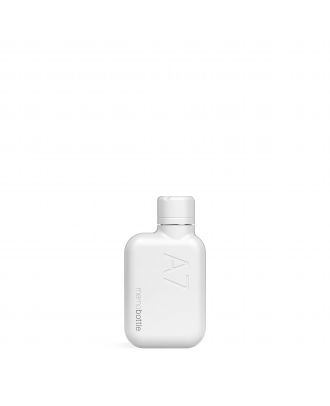A7 « Memobottle Stainless Steel » Blanco