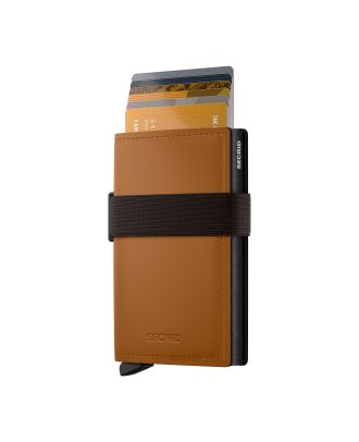 Cartera Secrid Bandwallet en color toffee mate