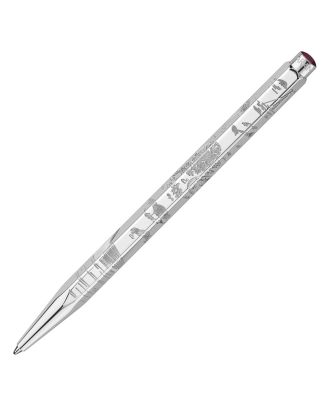 Juego de Bolígrafo Caran d'Ache Ecridor Toile de Jouy Edición Especial con Estuche de Piel
