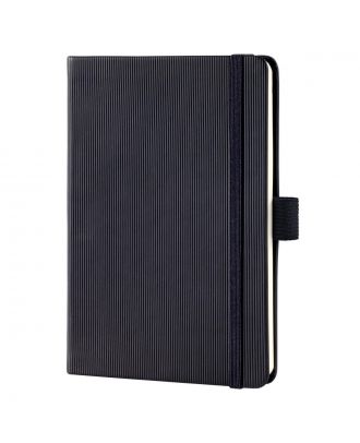 Sigel Conceptum Pure Cuaderno A6 negro, tapa dura, rayado