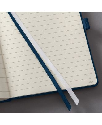 Sigel Conceptum Pure Cuaderno A5 de tapa dura azul medianoche, rayas
