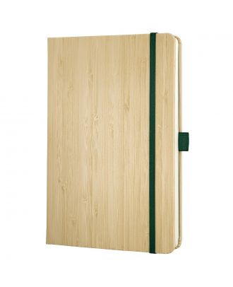 Sigel Conceptum Pure Cuaderno negro, tapa dura, cuadriculado rojo