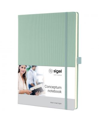 Sigel Conceptum Cuaderno Puro A4 Menta Verde Tapa Dura Rayas