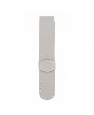Estuche de piel gris Diplomat para 1 bolígrafo