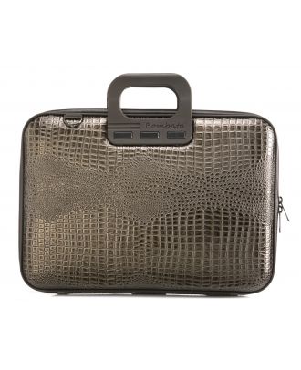 Maletín para portátil Bombata Shiny Cocco Charcoal de 15,6"