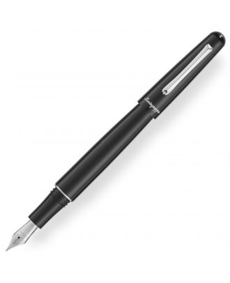 Montegrappa Elmo 01 Pluma Estilográfica Negra