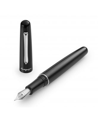 Montegrappa Elmo 01 Pluma Estilográfica Negra