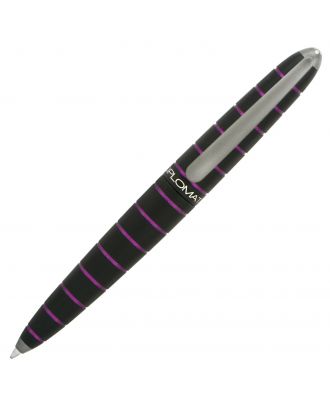 Bolígrafo Diplomat Elox Ring Negro Morado