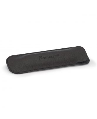 Kaweco Leather Pen estuche largo para 2 bolígrafos negro