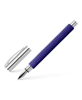 Faber-Castell Ambition Pluma estilográfica Italic Midnight Mauve
