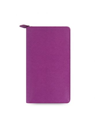 Filofax Saffiano Compact Zip Frambuesa