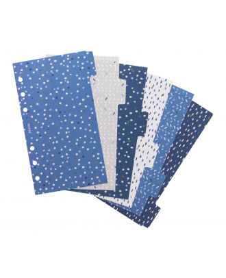 Recambio Filofax Marcadores personales Indigo