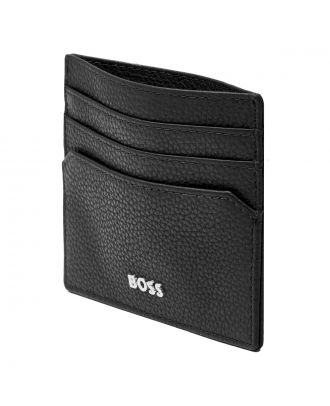Hugo Boss Tarjetero Classic Grained Negro