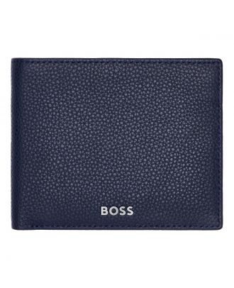 Hugo Boss Cartera con compartimento para monedas Classic Grained Navy