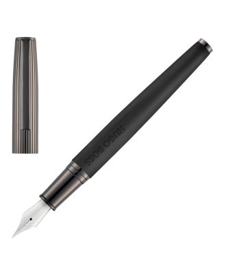 Pluma Estilográfica Hugo Boss Illusion Arcade Negro y Pistola
