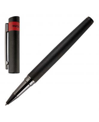Hugo Boss Diamond Loop Bolígrafo Roller Negro