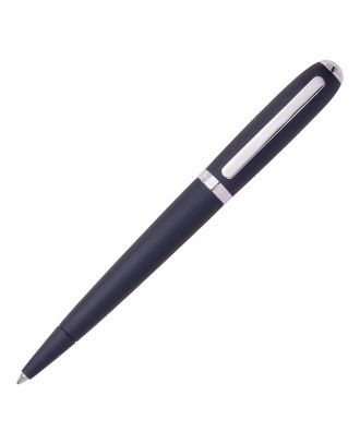 Hugo Boss Contour Azul Marino Cepillado Bolígrafo