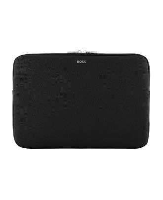 Hugo Boss Funda portátil Classic Grained Black de 13"