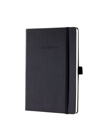 Sigel Conceptum Pure Cuaderno negro, tapa dura, rayado