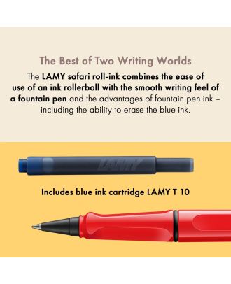 Lamy Safari Red Roll-Ink