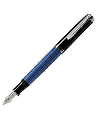 Pluma estilográfica Pelikan Souverän 405 Negro Azul