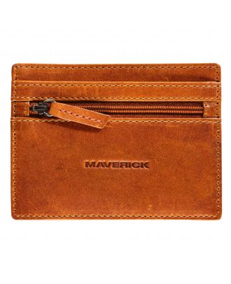 Maverick Nueva cartera de cuero para hombre « Pocket » con protección RFID